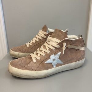 Golden Goose Private Edition Suede High-Top Sneakers